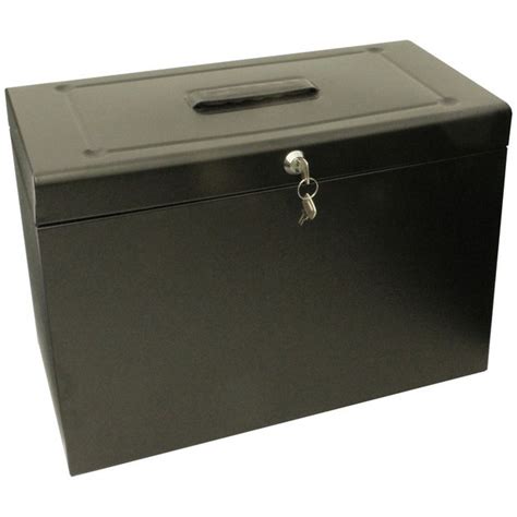 metal document box wilko|argos metal filing box.